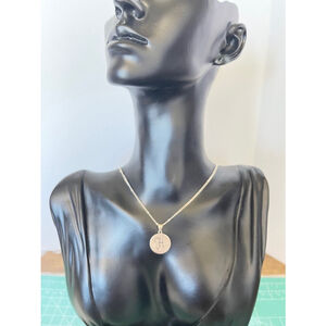 925 Silver Initial H Necklace